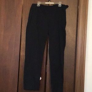 Charter Club Classic Fit Black Capri Dress Pant